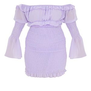 Lilac Bodycon Dress PLT